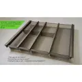 Лоток Ninka Cuisio, графит, для ящика Blum Tandembox (ширина фасада 600мм)