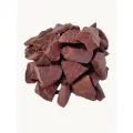 Малиновый кварцит колотый камни для бани сауны сорт экстра 4-8 см 10 кг