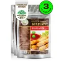 Колбаски Братвурст Готовое блюдо в реторт-пакете ТМ Кронидов. Консерва Набор 3 шт. по 250 г