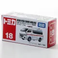 Машинка TOMY TOMICA Car model toy NISSAN NV35O CARAVAN AMBULANCE