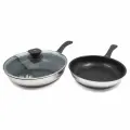 Набор сковород WMF Devil 24 и 28 см + крышка 28 см. Антипригарное покрытие