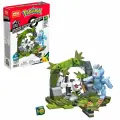 Mega Construx Pokemon Galarian Zigzagoon Machop / покемон Игрушка-конструктор Идеально