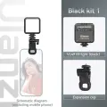 Ulanzi VL49 Мини светодиодная лампа 1 Black Clip Kit