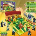 Конструктор Растения против Зомби Садовая война, 595 деталей, 7 минифигурок, набор для детей Plants vs Zombies