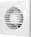 Вентилятор вытяжной накладной AURAMAX OPTIMA 4 С, с обратным клапаном D100, белый