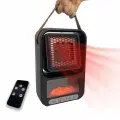 Тепловентилятор напольный / обогреватель для дома и офиса с пультом