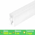 Силиконовый профиль WPH-FLEX-0612-SIDE-S8-5m WHITE (Arlight, Силикон) 040264