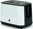 Тостер Wilfa Breakfast TO3GW-1000, мощность 1000Вт, 2 тоста, белый/черный, 80см