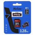 Карта памяти Netac P600 SDHC 128GB U1/C10 up to 80MB/s, retail pack