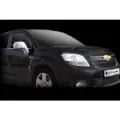 Накладки на зеркала AutoClover, для Chevrolet Orlando, хром, 4 шт.