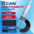 Микрометр XCAN 0-25мм/0,01мм для наружных измерений