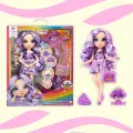 Кукла Rainbow High ,Рейнбоу Хай Виолет Виллоу с набором для слайма и питомцем.