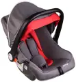 Автокресло детское 0+ гр SKYWAY Егоза (0-13 кг/ 0-1 лет) Серо/Красное, S02801018