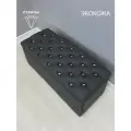 Банкетка (Экокожа) в прихожую, в спальню, обувница, для обуви. Пуфик в прихожую с ящиком, с сидением. Пуф серый