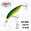 Воблер для троллинга Halco Sorcerer 90 DD+STD, 90 мм, 15 гр, 4-6 м, #H52