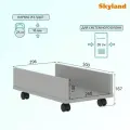 Подставка для системного блока на колесах SKYLAND SIMPLE SB-1 серый, 29.6х50х16.7 см