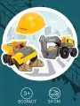 Игрушечный набор строительной техники Dickie Construction Volvo, 2 машинки и аксессуары, 24 см
