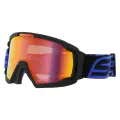 Маска горнолыжная Salice 618DARWF Black-Blue/Dav RW Clear S1