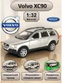 WELLY машинка металлическая коллекционная масштабная модель 1:32 Volvo XC90 Серый