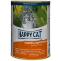 Влажный корм для кошек Happy Cat индейка, цыпленок (12шт х 400гр)