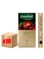 Чай чёрный Greenfield Grand Fruit, 10шт по 25пакетиков. Гранат
