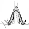 Мультитул LEATHERMAN Charge Plus TTi (832528) с чехлом на кнопке, клипсой, кольцом и битами