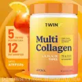 1WIN Мульти коллаген порошок 1, 2, 3 ,5 и 9 типов с витамином C, вкус апероль, 240 г