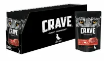 Crave пауч для собак Говядина 85г (28 штук)