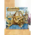 Гобеленовая картина с Питерскими котами