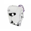 Шлем боксерский Clinch Undefeated белый (размер M)