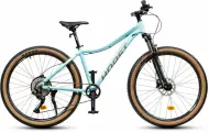 Велосипед HORST Lira 2025 (требует финальной сборки), Цвет голубой-серый, Размер 18