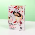 Картриджи Fujifilm Instax Mini HEART SKETCH, 10 кадров, полароид instax, катриджи для инстакс
