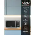 Микроволновая печь с функцией аэрогриля Ardo 27 л. цифровой таймер Сенсорное управление Стол 31.5 см, 900 Вт