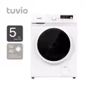 Стиральная машина узкая Tuvio WFS64MW1, загрузка 6 кг, отжим 1000 оборотов, 15 программ, белый
