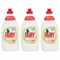 Fairy Средство для мытья посуды Ромашка и витамин E 450мл, 3 шт