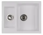 Мойка GRANICOM NOVELL Бьянка 595*495*200*145 мм (белый) (без сифона)