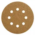 Шлифовальный круг Sunmight (Санмайт) GOLD B312T, 125 мм, на липучке, P40, 8 отверстий, 5 шт.
