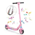 Детский самокат FX-11, Bluetooth, розовый