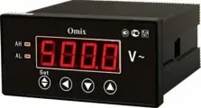 Вольтметр однофазный щитовой Omix V1-1-K-I420(корпус Р94)