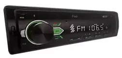 Автомагнитола-USB FIVE F24G с Bluetooth, USB/AUX/SD/FM, 4*50 Вт, 1DIN
