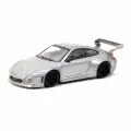 Машинка Tarmac Works 1/64 Old And New 997 Gray Metallic Diecast Scale Model Car