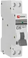 DA63M-25-30 Дифференциальный автомат АВДТ-63М 25А/30мА (1мод, хар. C, электронный тип AС) 6кА EKF PR
