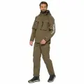 Костюм демисезонный мембранный Huntsman Торнадо до 0 для охоты, рыбалки, туризма, ткань Breathable, цвет хаки (р.44-46/170-176)