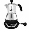 Гейзерная кофеварка электрическая BIALETTI Moka Timer (3 порции, 120 мл) 6092