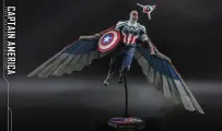 Коллекционная фигурка Hot Toys 1/6 Marvel: The Falcon and the Winter Soldier - Captain America (Хот Тойз Марвел: Сокол и Зимний солдат — Капитан Америка, 31 см)