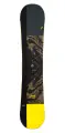 Подростковый сноуборд для обучения и прогрессирования Head Defy Youth, черный-желтый, ростовка 154 см