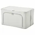 Контейнер для одежды HEMMAFIXARE IKEA 34x51x28 cm ткань белый / серый 905.039.16
