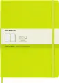 Блокнот Moleskine CLASSIC QP092C2 XLarge 190х250мм 192стр. нелинованный твердая обложка лайм