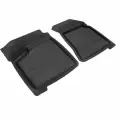 Коврики салона передние для Lada Priora (07-), Super, резина, 2 шт.
