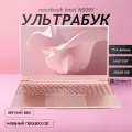 Ноутбук 15.6, Intel Celeron N5095 (2.9 ГГц), RAM 16 ГБ, SSD 256 ГБ, Intel UHD Graphics, Windows 11 Pro, Розово-Золотой, Русская раскладка